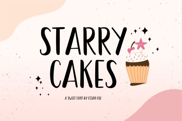 Starry Cakes Font