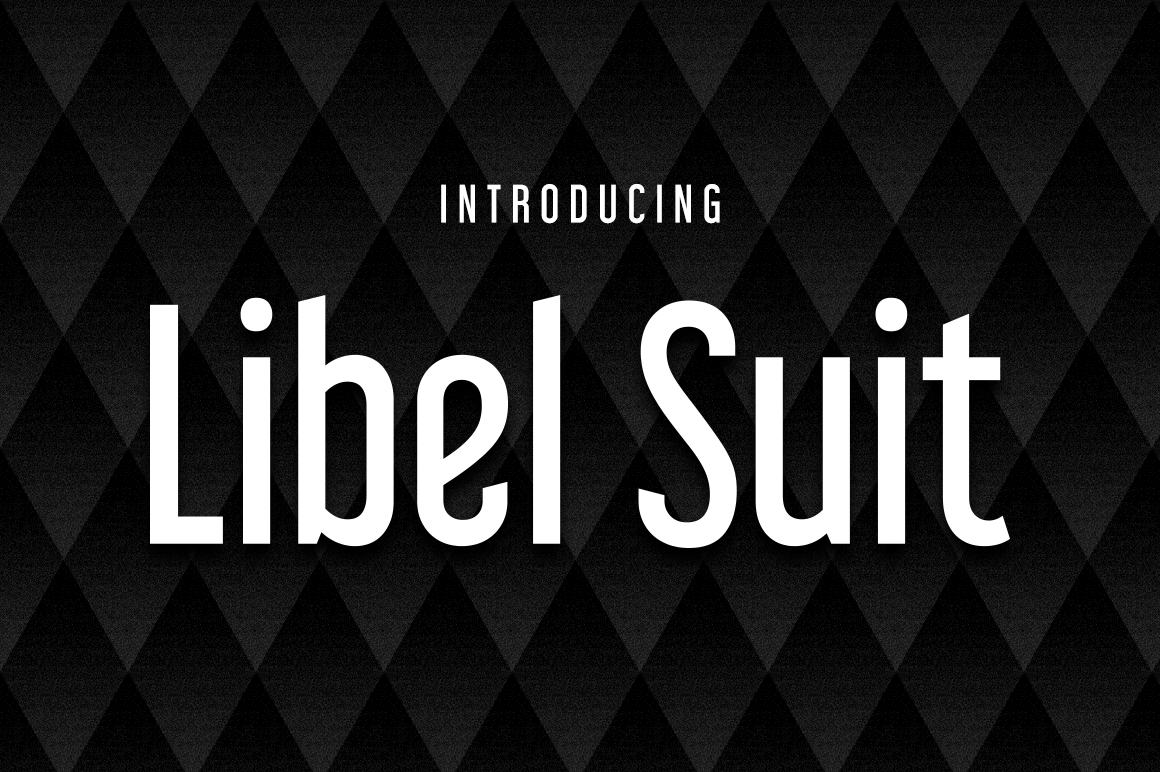Libel Suit Font