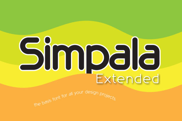 Simpala Extended Font