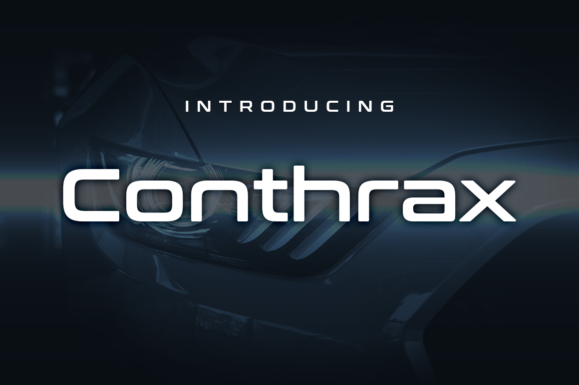 Conthrax Font