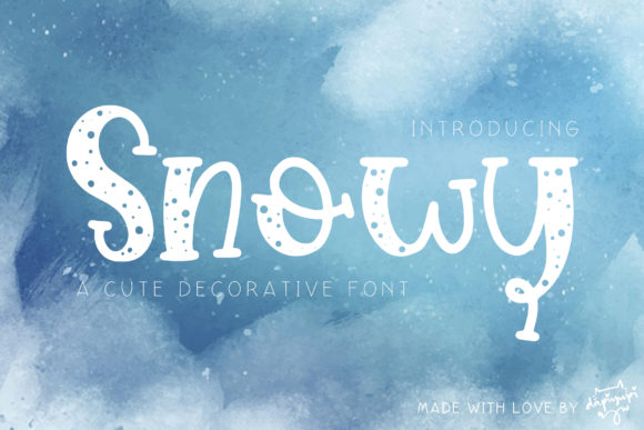 Snowy Font