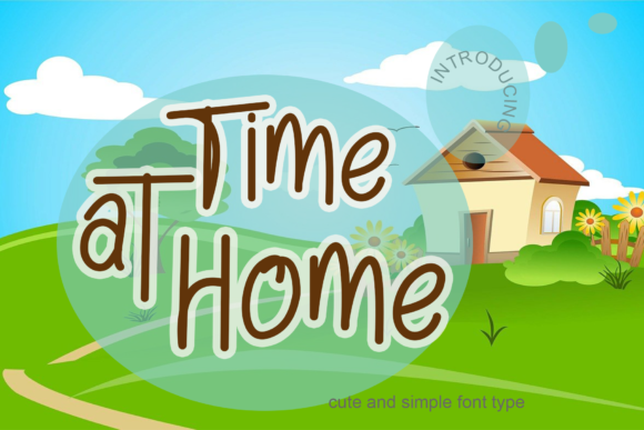 Time at Home Font