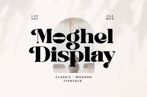 Moghel Display Font