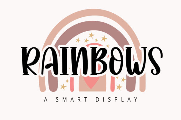 Rainbows Font