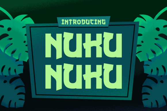 Nuku Nuku Font
