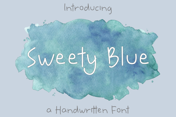 Sweety Blue Font