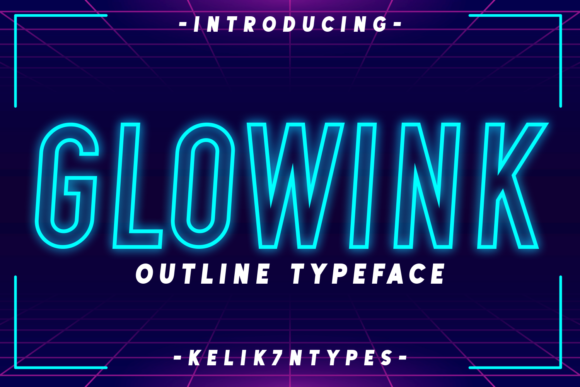 Glowink Font