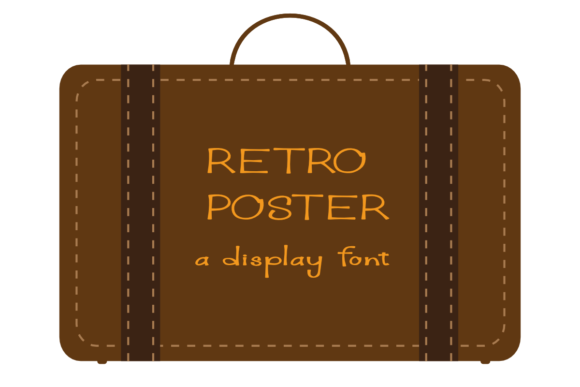 Retro Poster Font