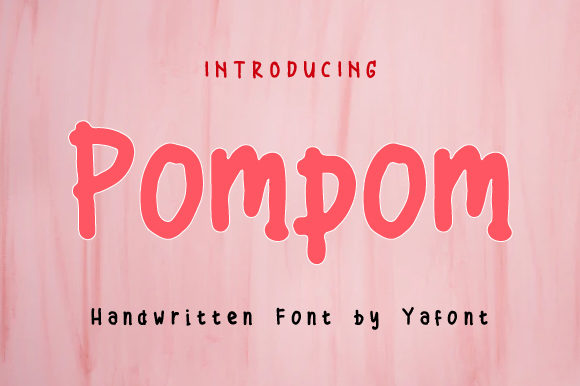 Pompom Font