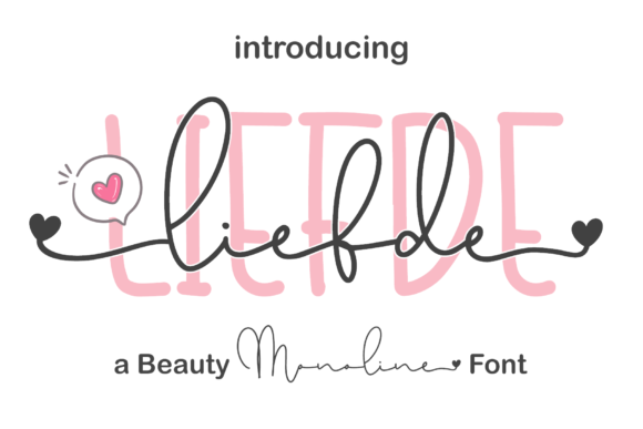 Liefde Font