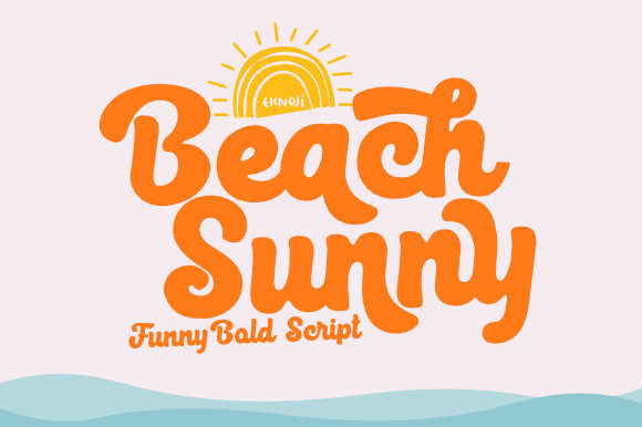 Beach Sunny Font