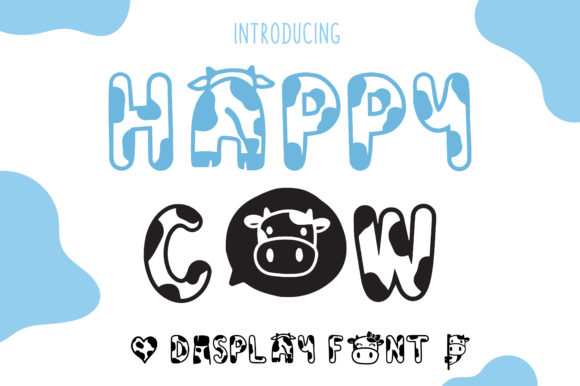 Happy Cow Font