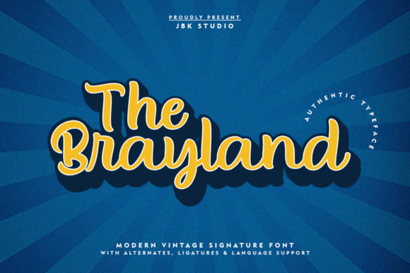 The Brayland Font