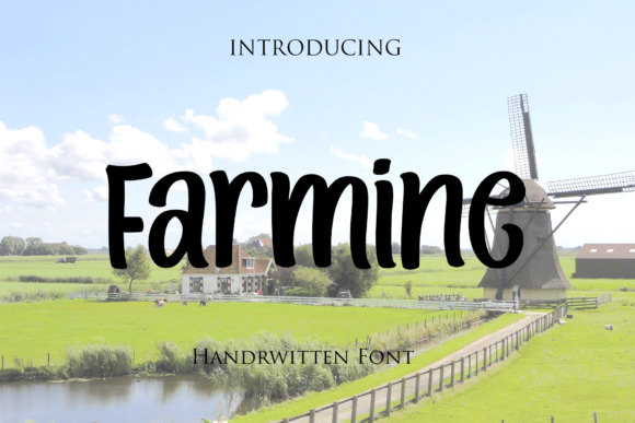 Farmine Font