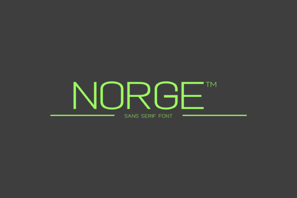 Norge Font