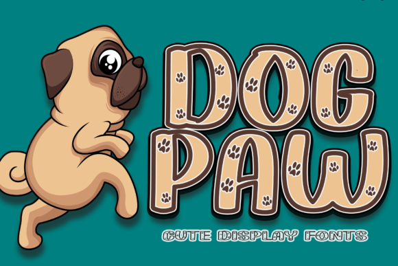 Dog Paw Font