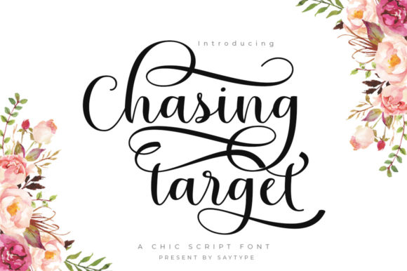 Chasing Target Font