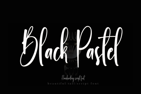 Black Pastel Font
