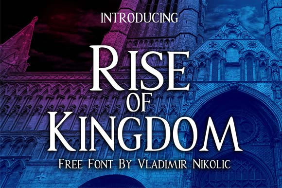 Rise of Kingdom Font