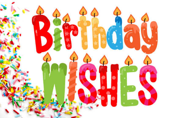 Birthday Wishes闂 Duo Font