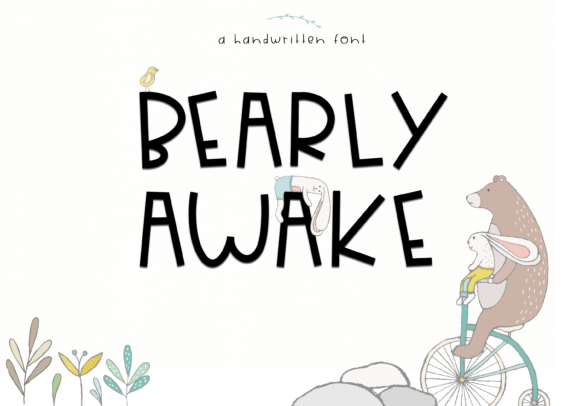 Bearly Awake Font