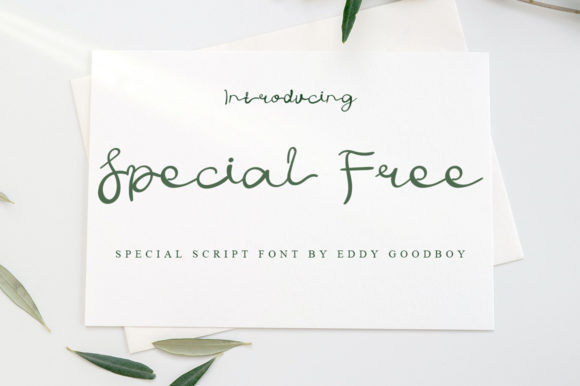 Special Free Font
