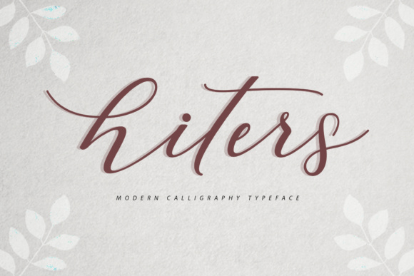 Hiters Font