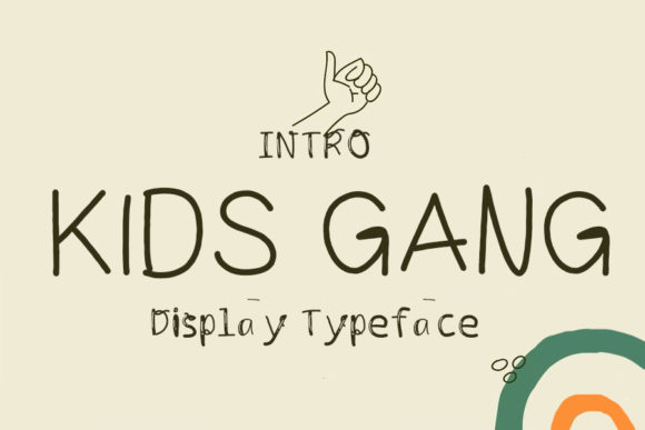 Kids Gang Font