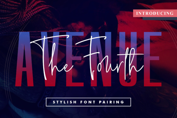 The Fourth Avenue Font