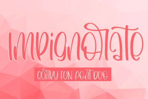 Impignorate Font