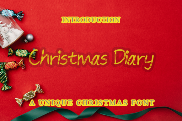 Christmas Diary Font
