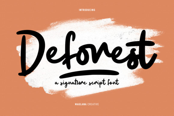 Deforest Font