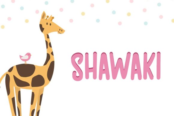 Shawaki Font