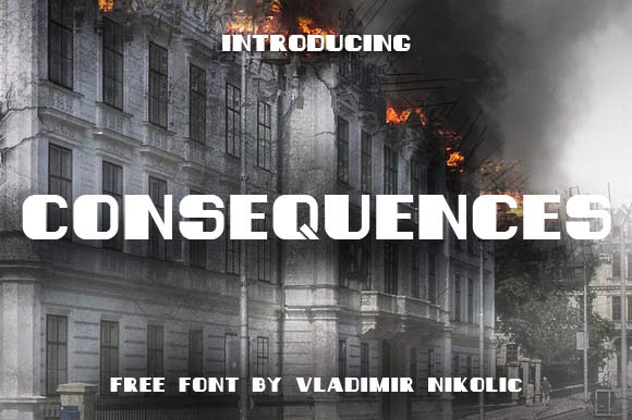 Consequences Font