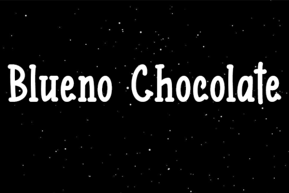 Blueno Chocolate Font