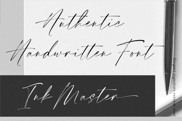 Elegant Signature Font