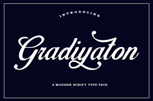 Gradiyaton Font