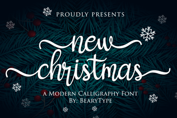 New Christmas Font