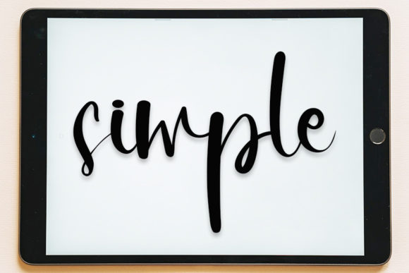 Simple Font