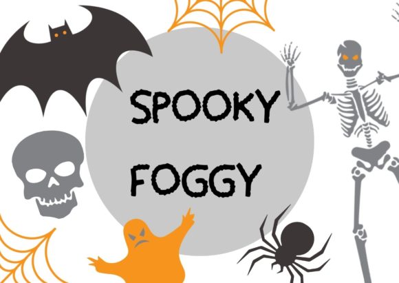 Spooky Foggy Font