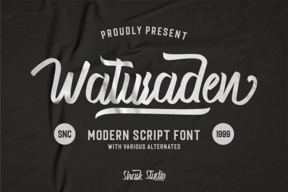 Waturaden Font