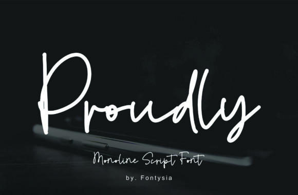 Proudly Font