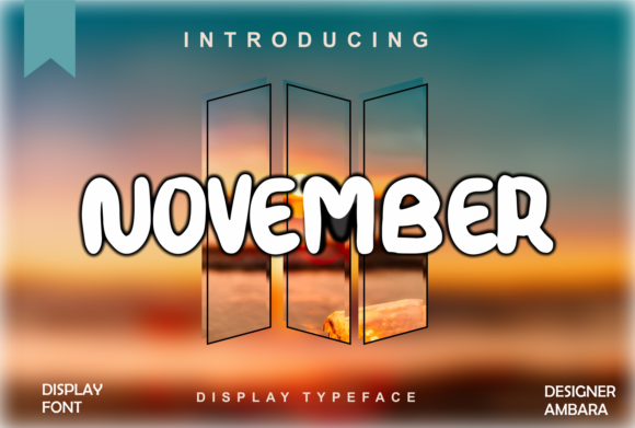 November Font