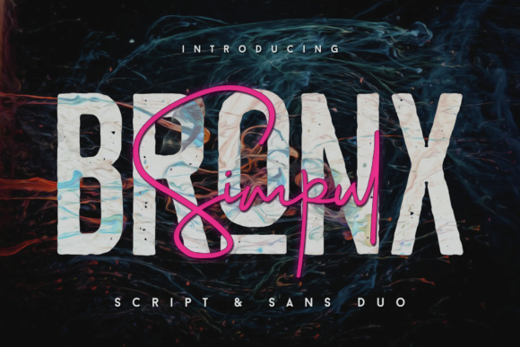 Bronx Simpul Duo Font