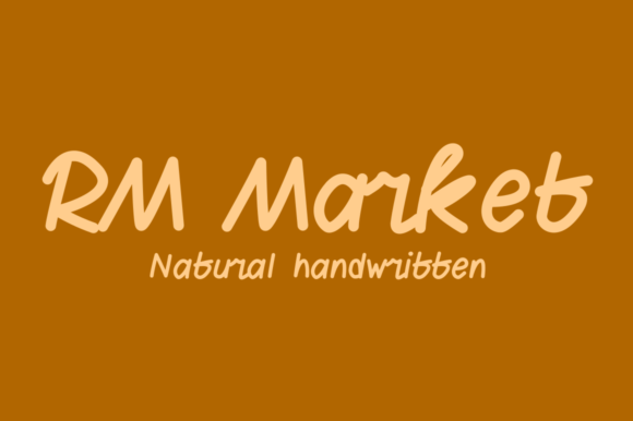 RM Market Font