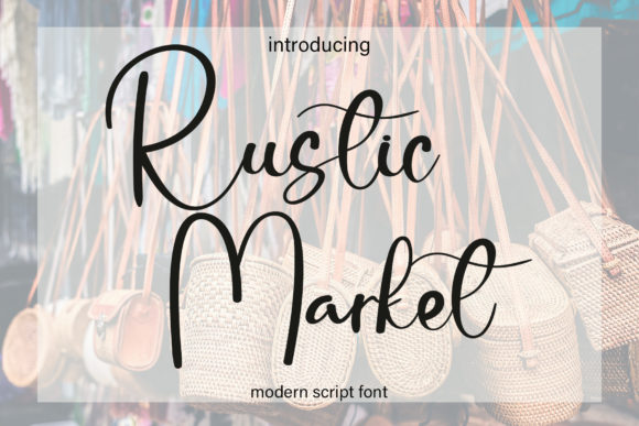 Rustic Market Font