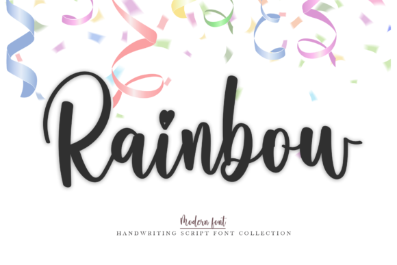 Rainbow Font