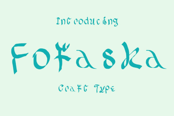 Fofaska Font
