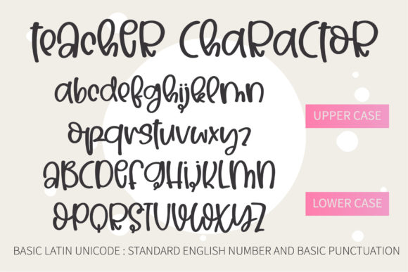 Teacher Font
