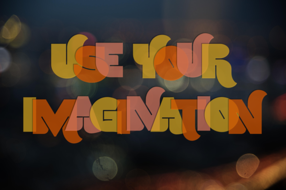 UseYourImagination Font